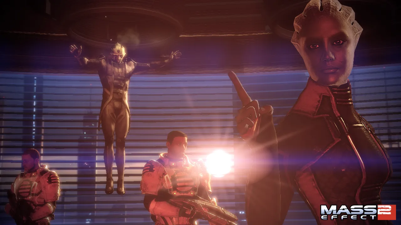 Commander Shepard Successfully Lands On PS3