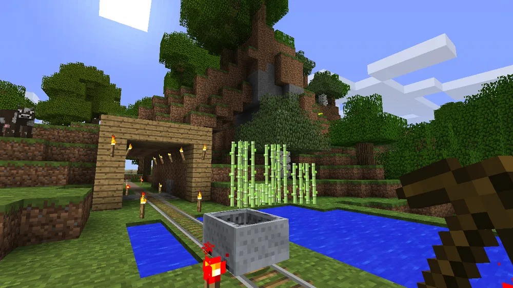 Your First Look At Minecraft On Xbox 360