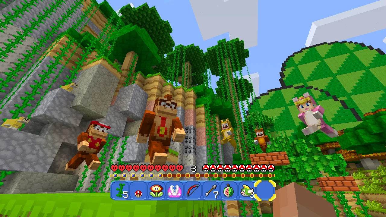 It's-a Minecraft! Mario Invades Mojang's Blocky Paradise On Wii U Next Week