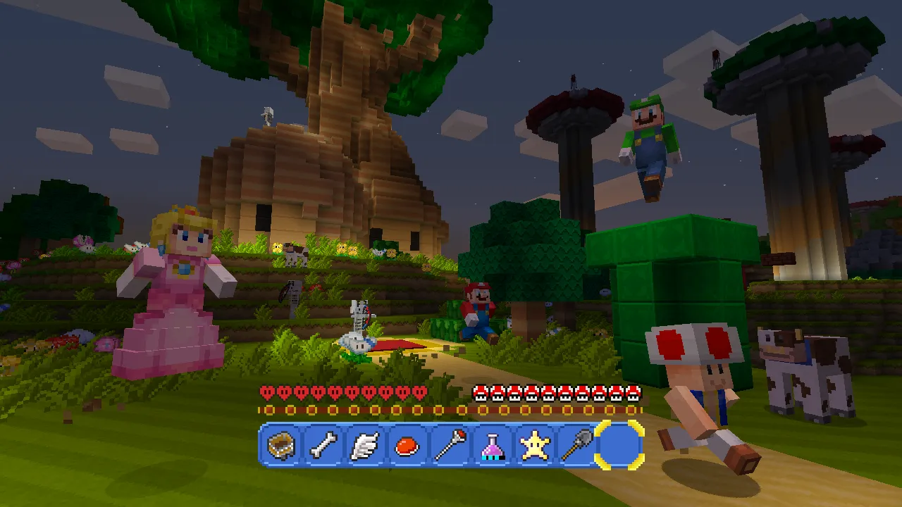 It's-a Minecraft! Mario Invades Mojang's Blocky Paradise On Wii U Next Week
