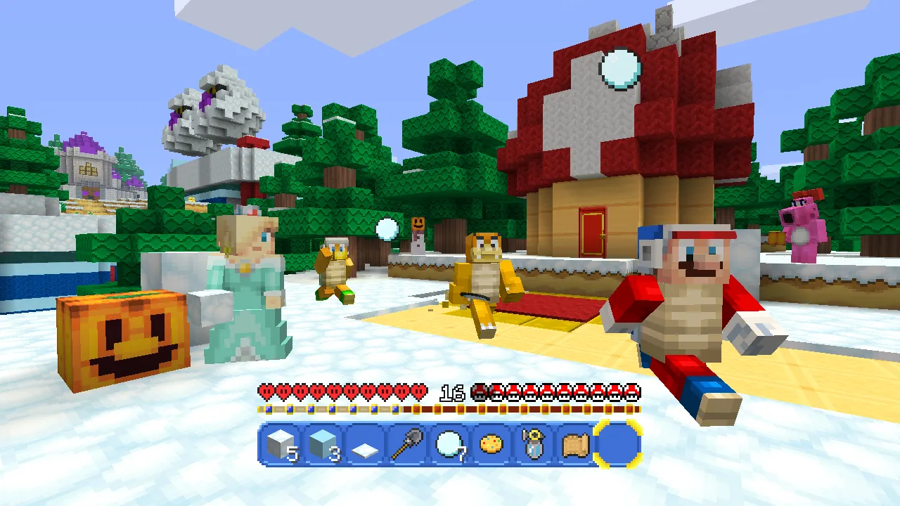 It's-a Minecraft! Mario Invades Mojang's Blocky Paradise On Wii U Next Week