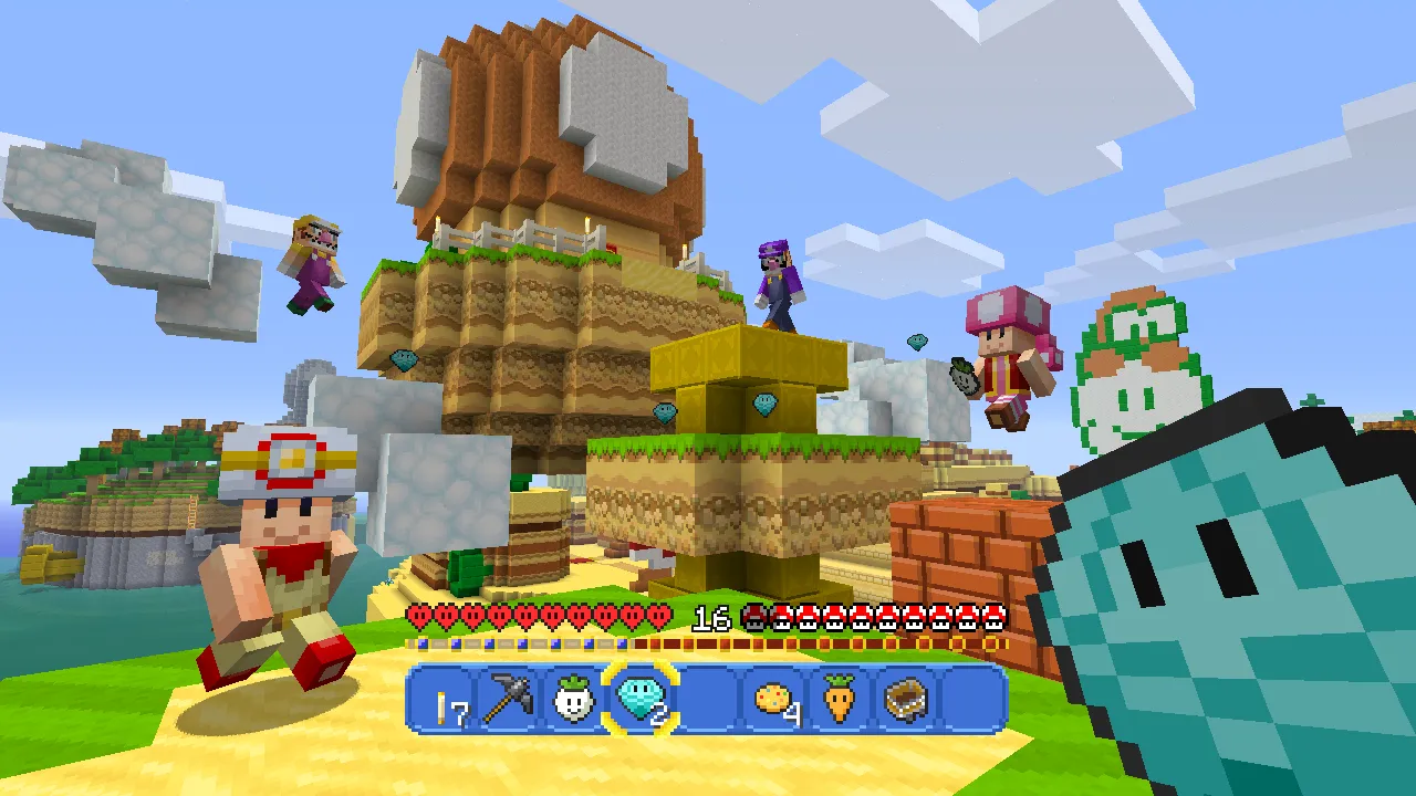 It's-a Minecraft! Mario Invades Mojang's Blocky Paradise On Wii U Next Week