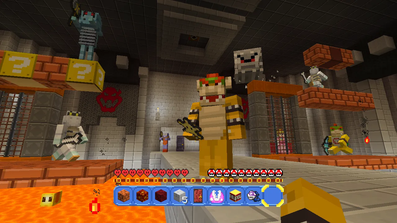 It's-a Minecraft! Mario Invades Mojang's Blocky Paradise On Wii U Next Week