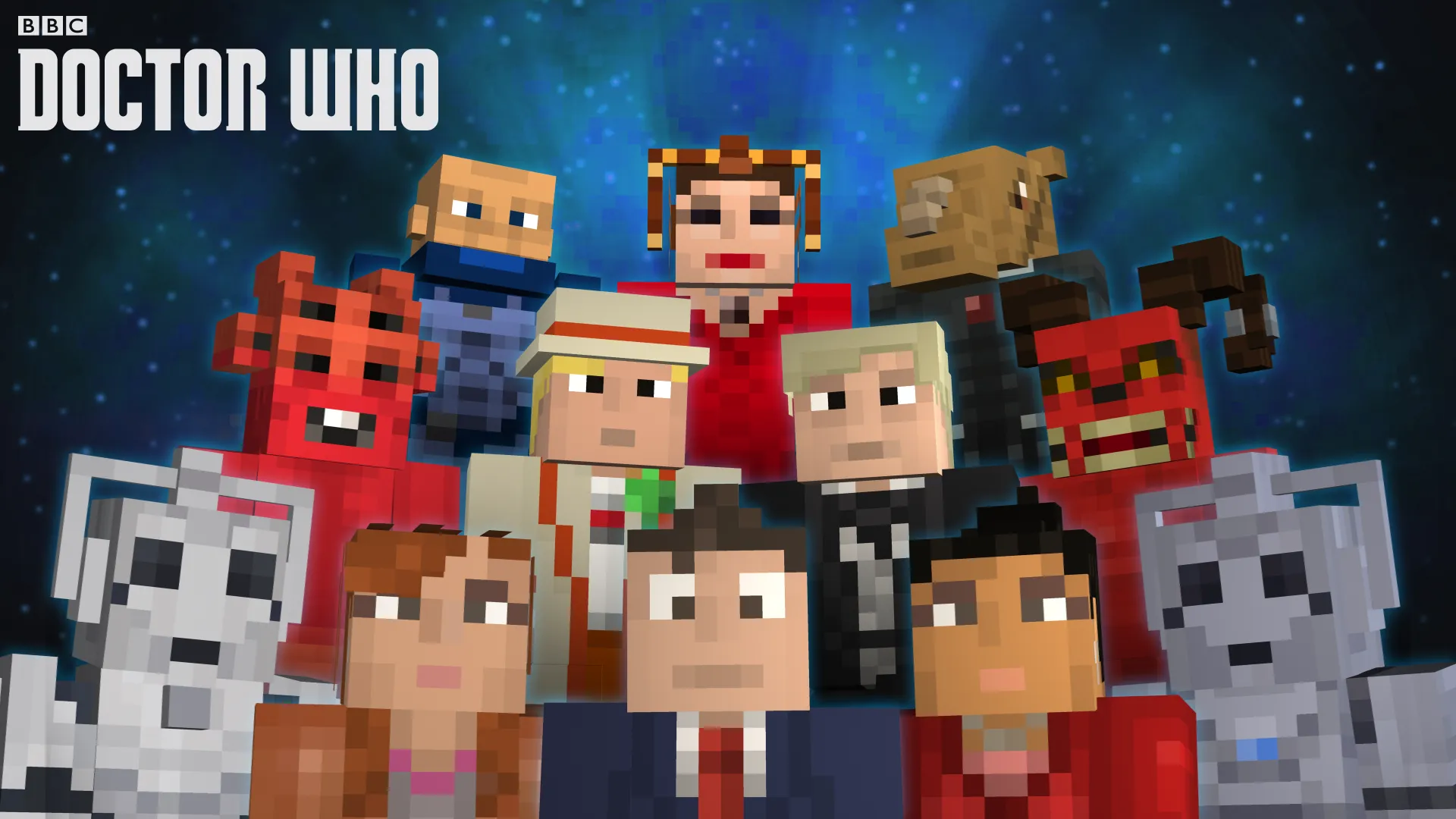 Minecraft Re-Enters The Time War With Doctor Who Skins Volume II