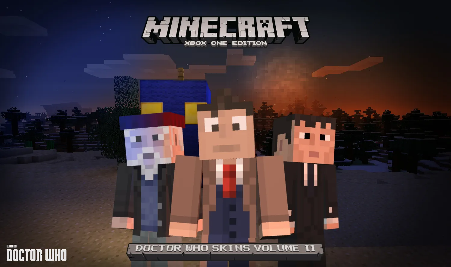 Minecraft Re-Enters The Time War With Doctor Who Skins Volume II