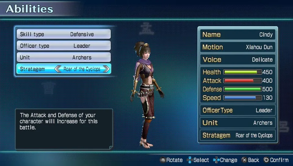 New Dynasty Warriors Next Screens Show Off Character Customization