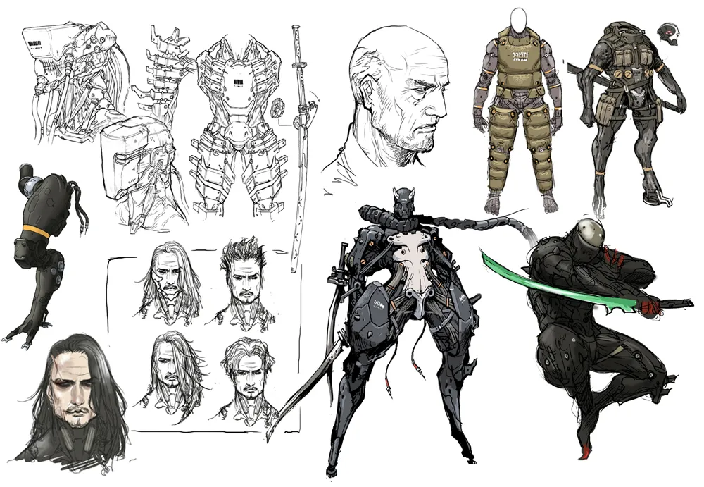 Metal Gear Rising: Revengeance Concept Art Sheds Light On New Characters