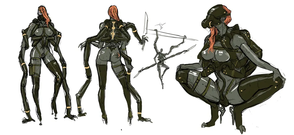 Metal Gear Rising: Revengeance Concept Art Sheds Light On New Characters