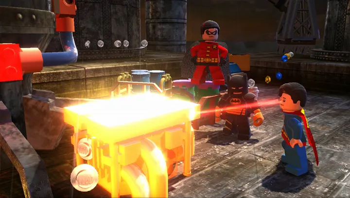 Superman Looks Down On Batman In New Screens