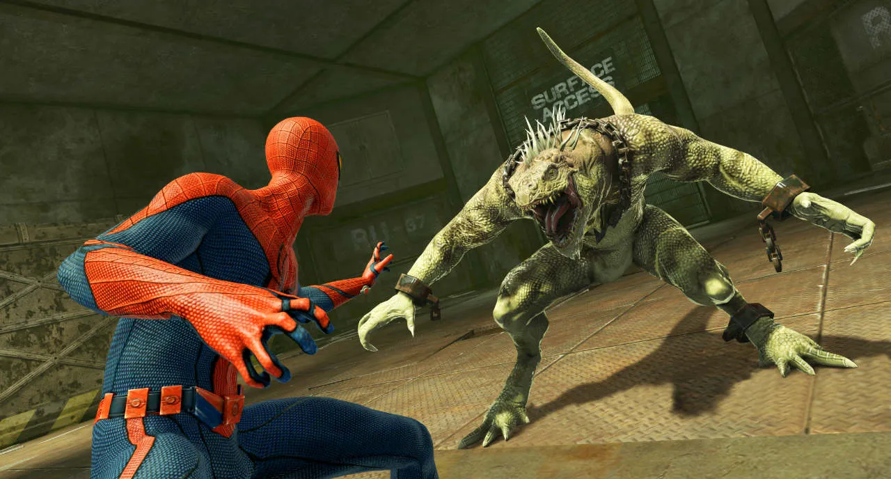 This Spider-Man Is Swinging On Cobwebs 
