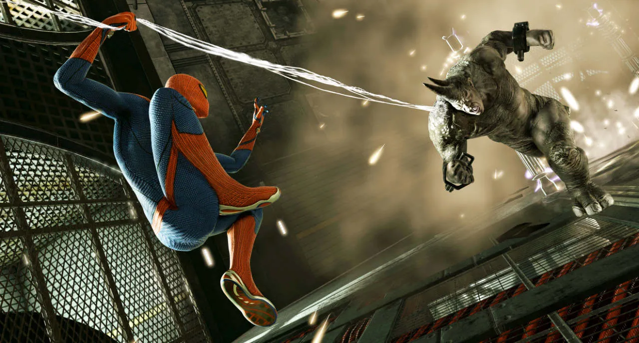 This Spider-Man Is Swinging On Cobwebs 