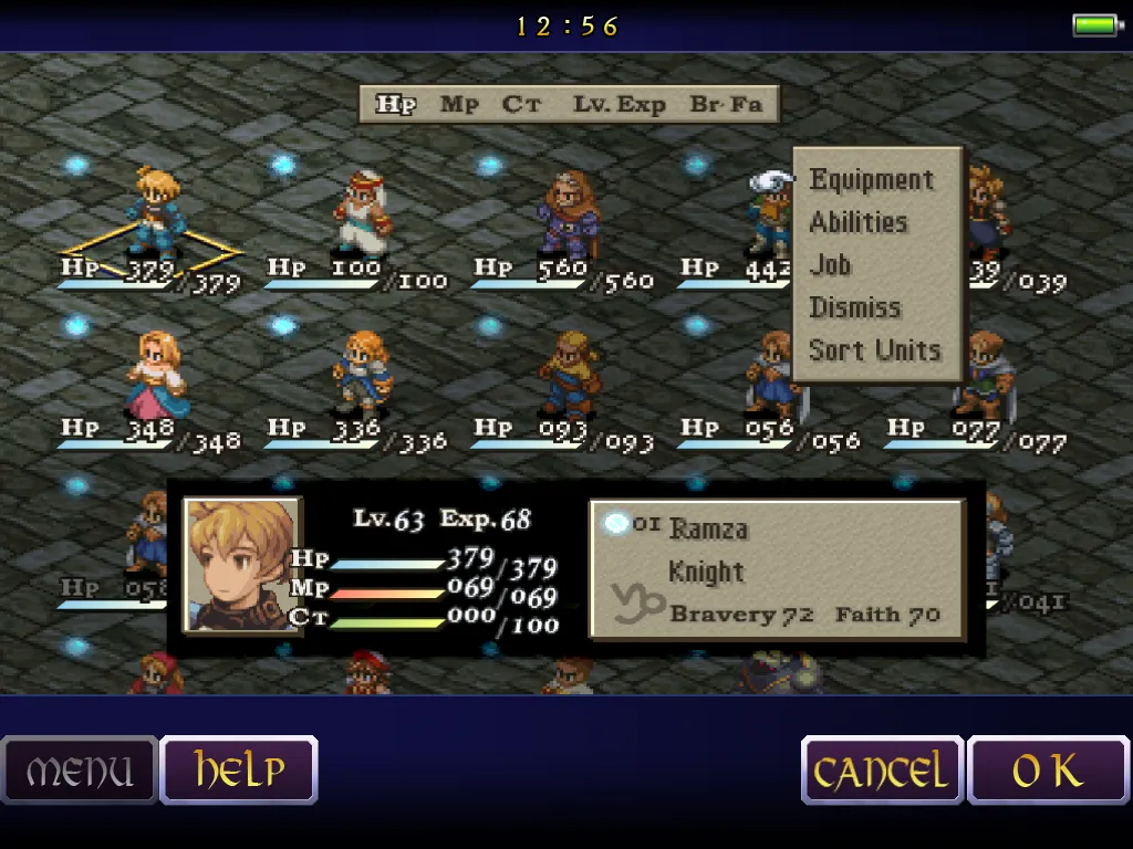 Final Fantasy Tactics Now On Ipad