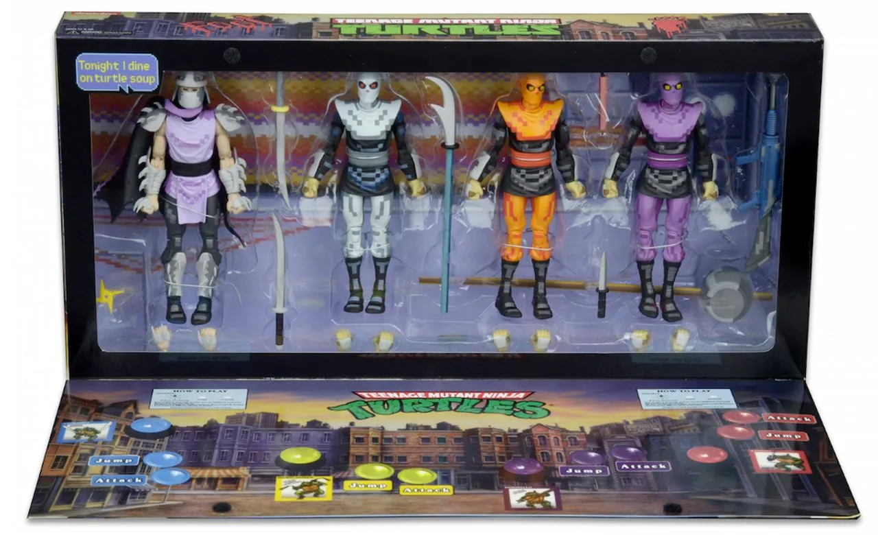 Teenage Mutant Ninja Turtle Arcade Game Figures Announced For San Diego Comic Con