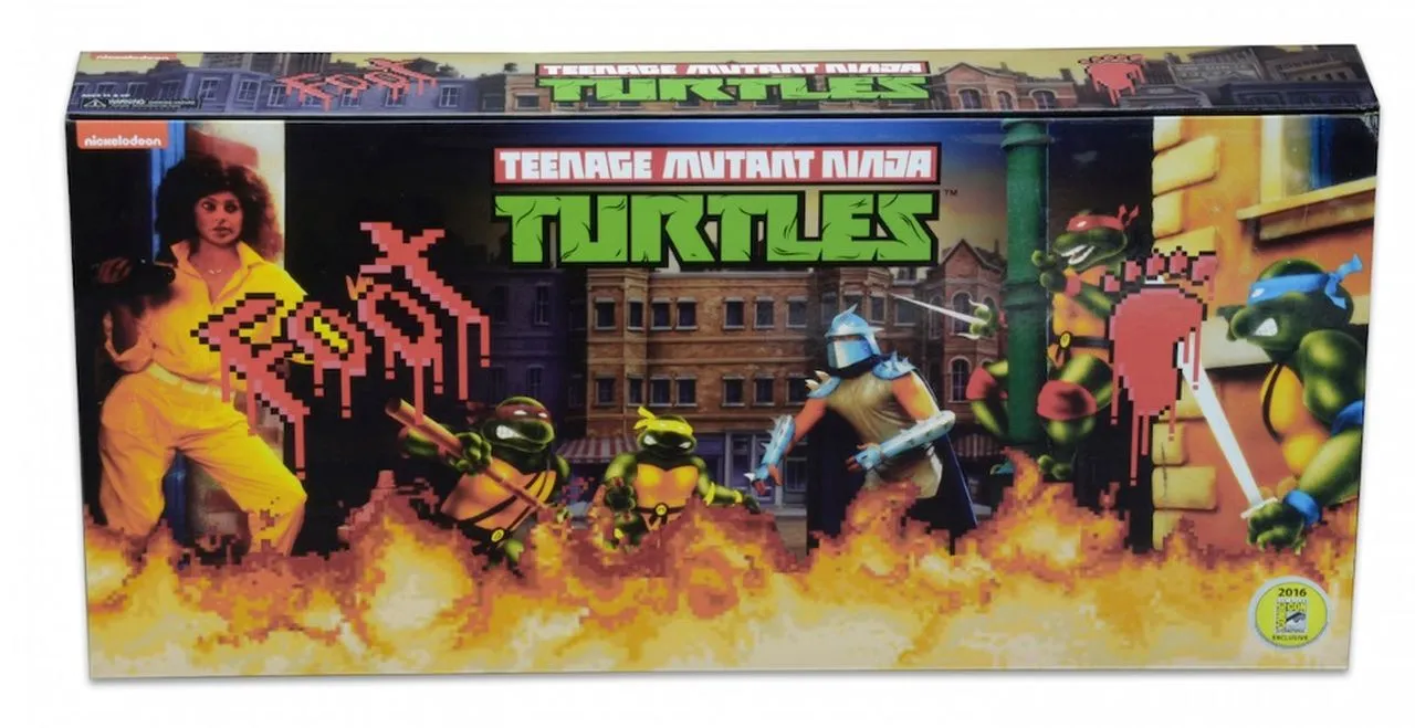 Teenage Mutant Ninja Turtle Arcade Game Figures Announced For San Diego Comic Con