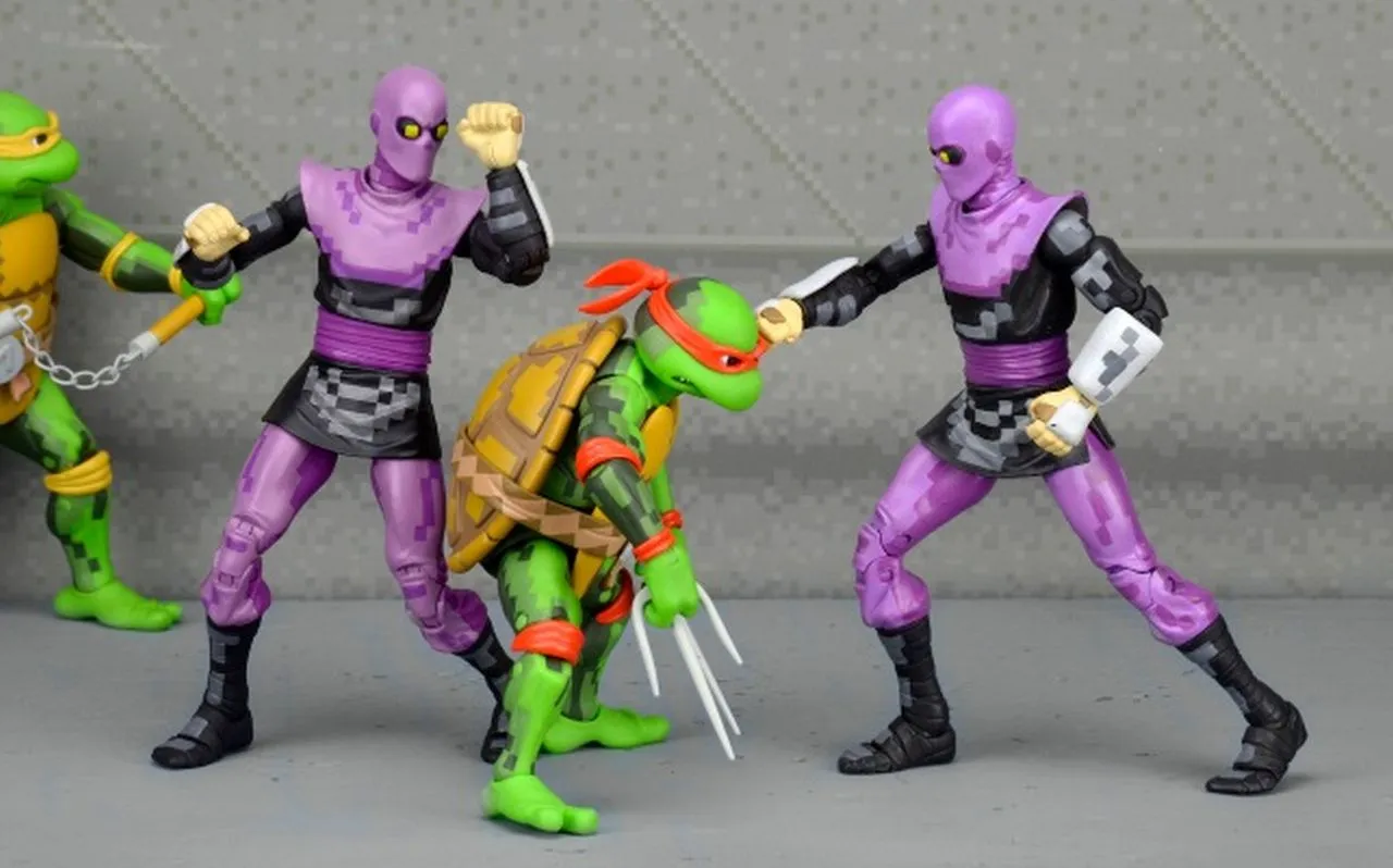 Teenage Mutant Ninja Turtle Arcade Game Figures Announced For San Diego Comic Con