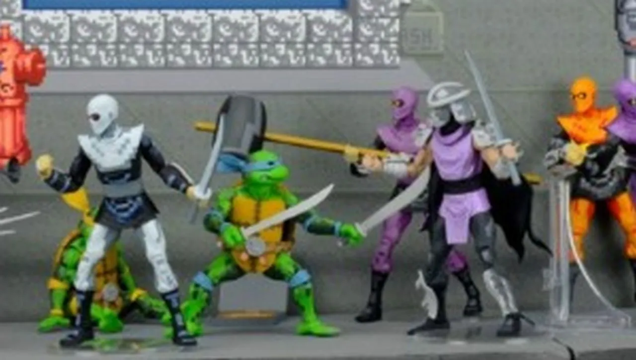 Teenage Mutant Ninja Turtle Arcade Game Figures Announced For San Diego Comic Con