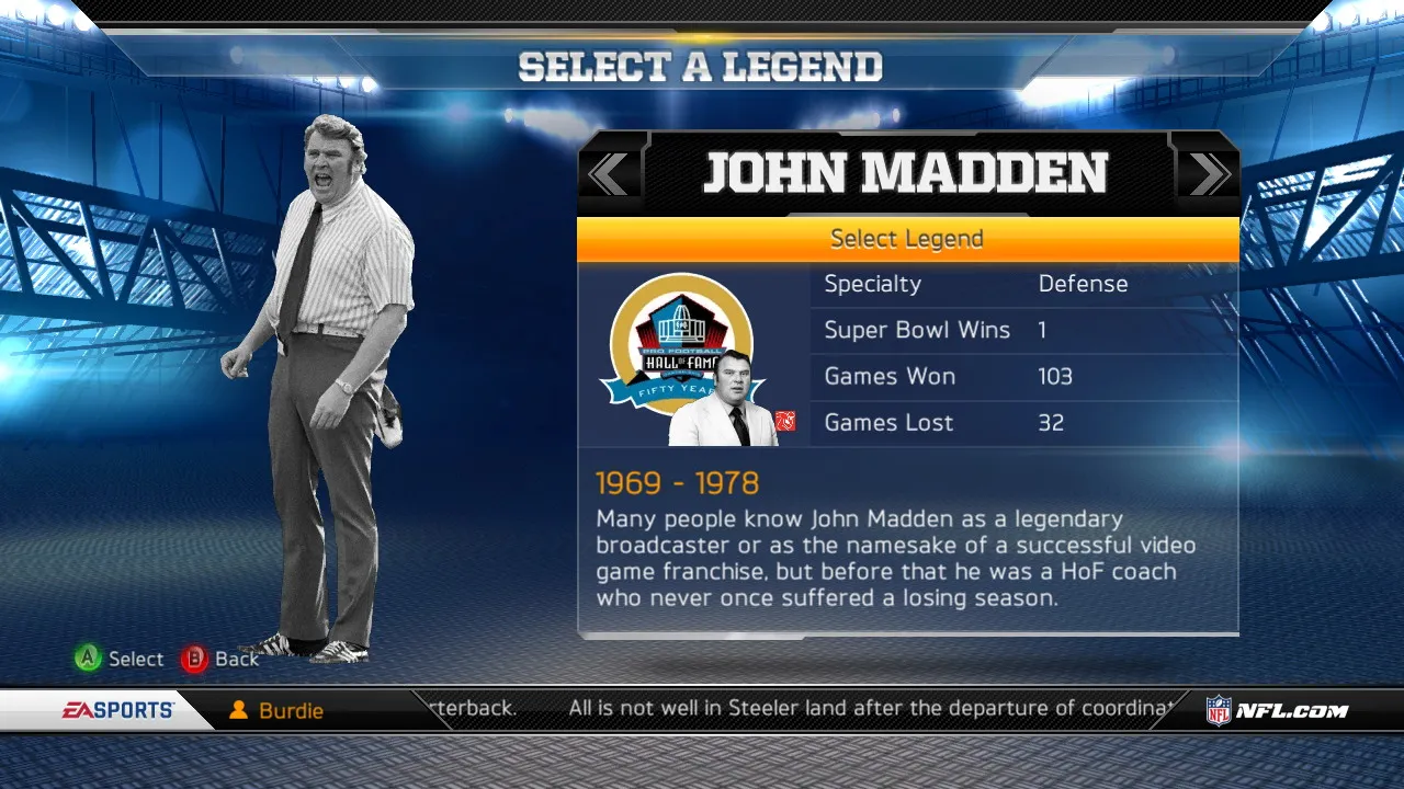 Madden Addresses Some Crucial Areas