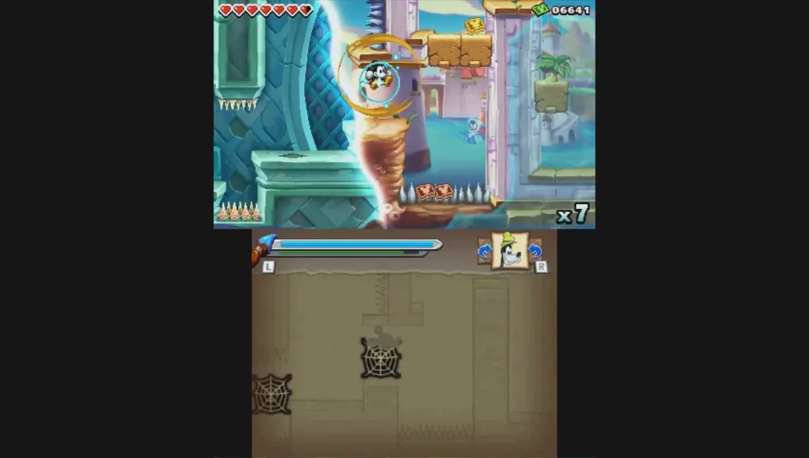 Tracing And Erasing Trips Up Mickey’s Platforming Rhythm