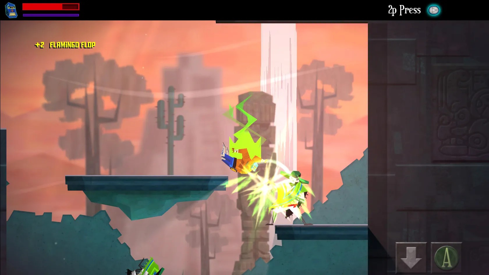 Luchadores And Metroid Meet At Last In Guacamelee