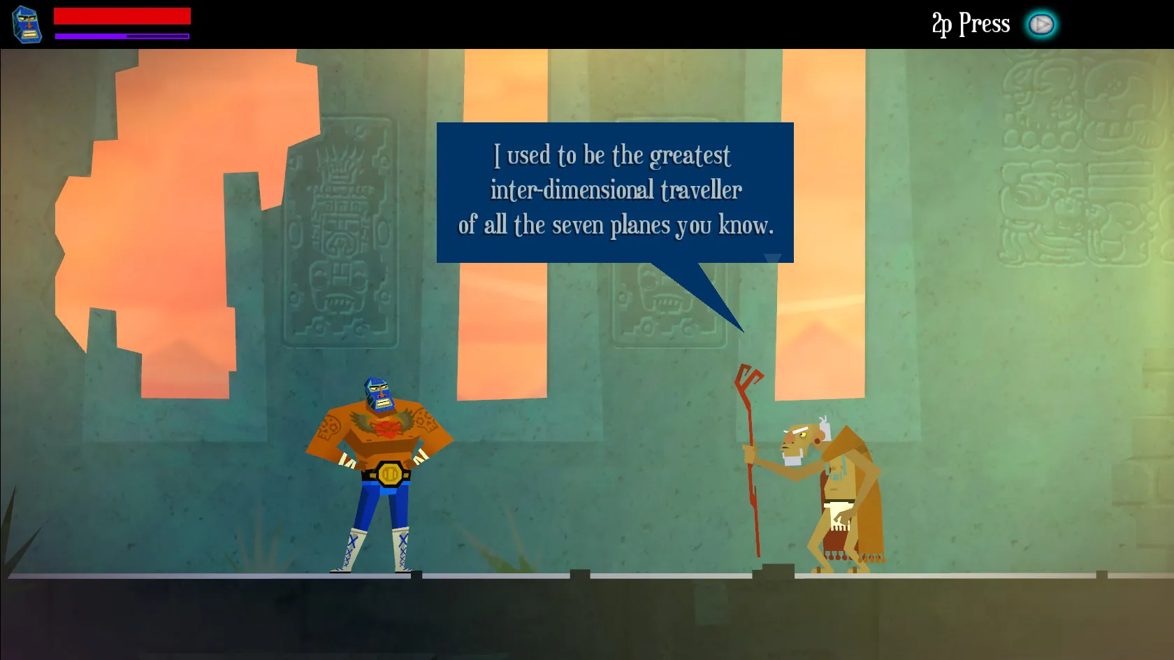 Luchadores And Metroid Meet At Last In Guacamelee