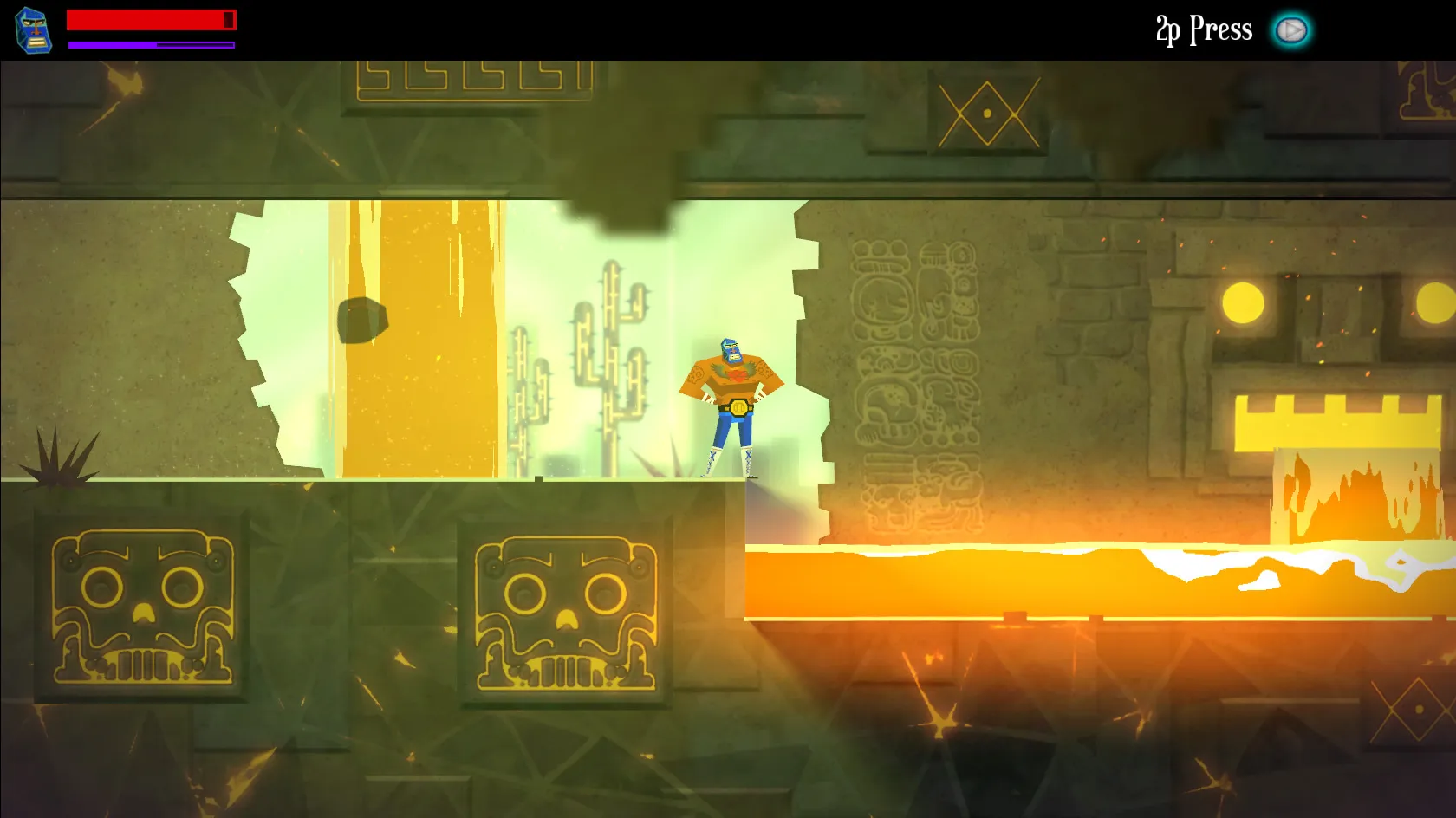 Luchadores And Metroid Meet At Last In Guacamelee