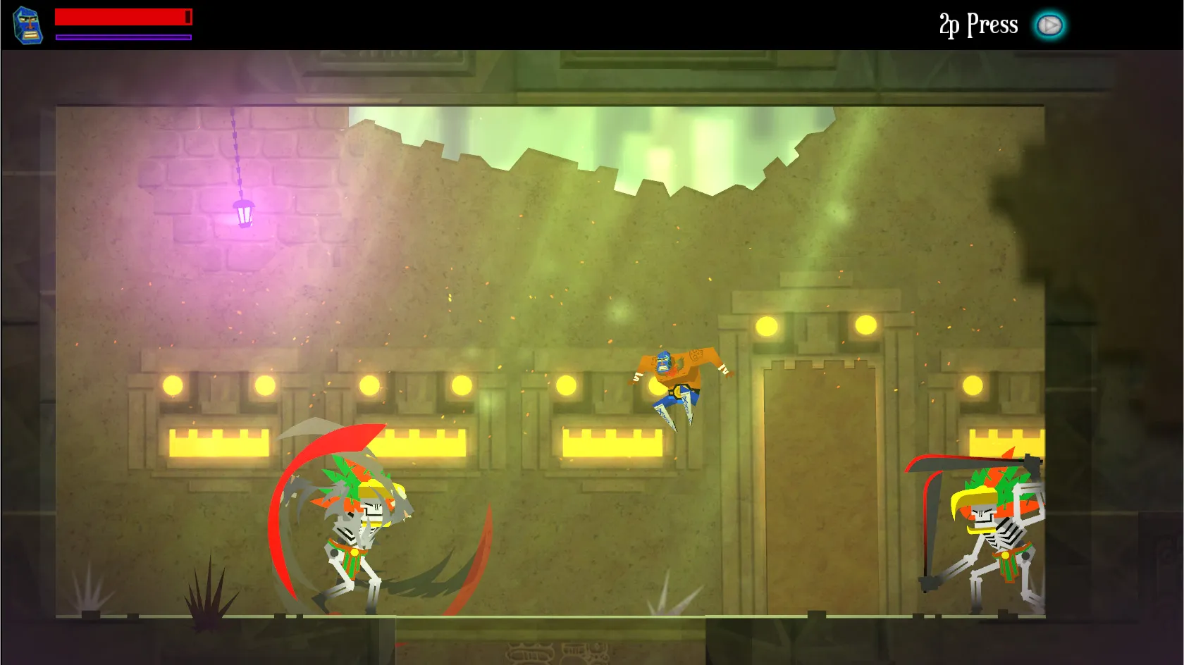 Luchadores And Metroid Meet At Last In Guacamelee