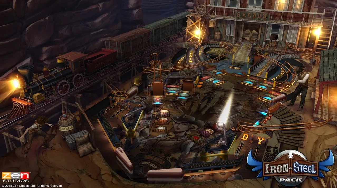 Iron And Steel Zen Pinball Bundle Arrives This Week