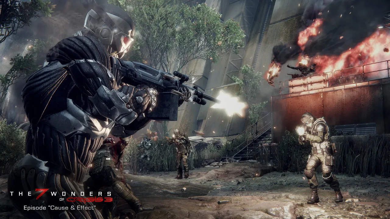 Crysis 3 7 Wonders Episode Shows Off Cause And Effect