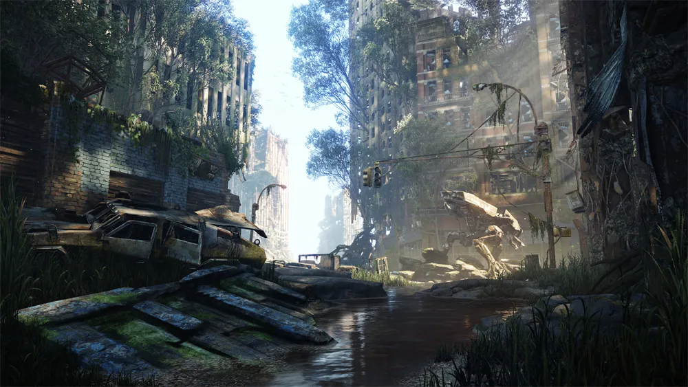 New Crysis 3 Screens And Concept Art