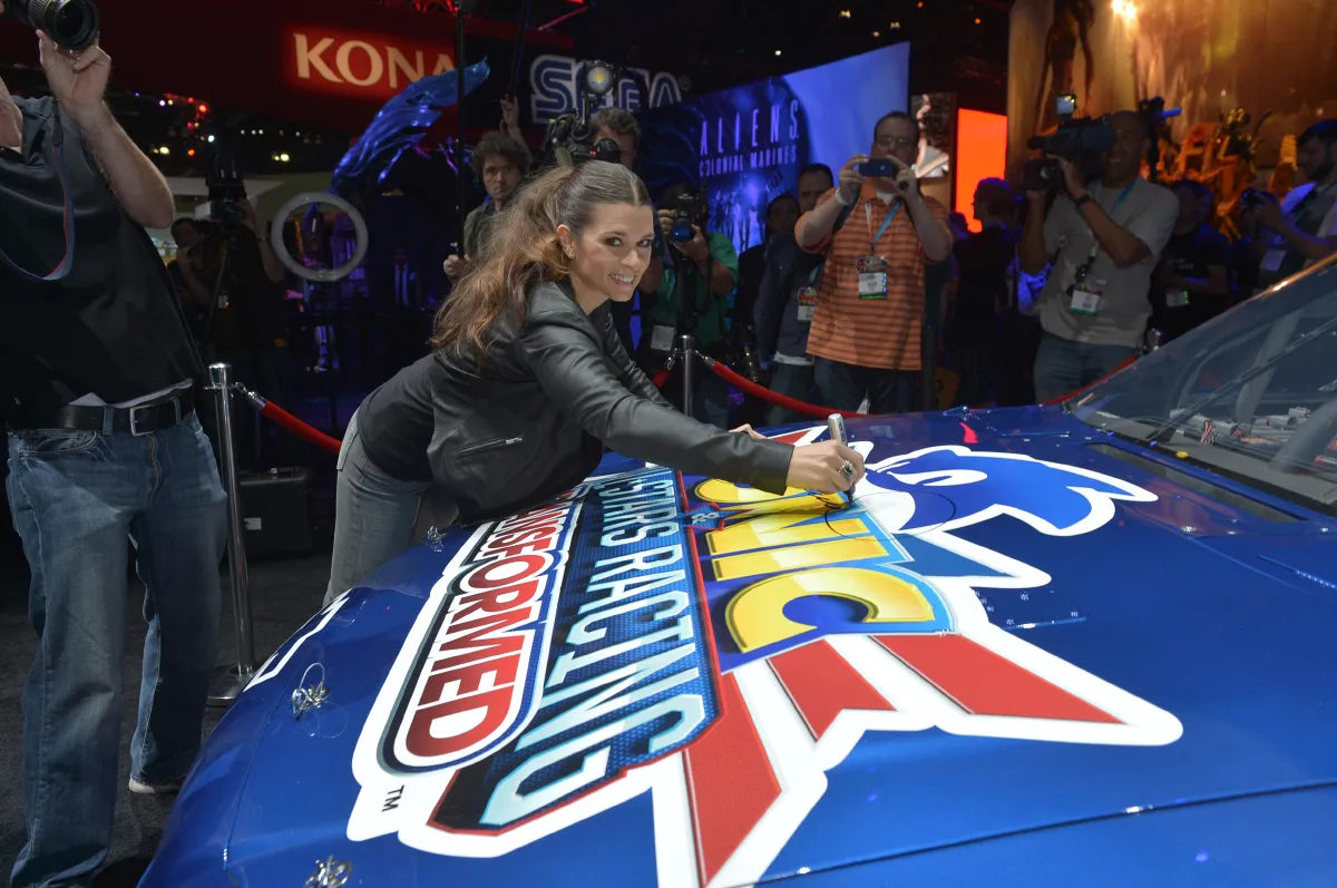 NASCAR Driver Danica Patrick To Be Playable In Sonic & All-Stars Racing Transformed