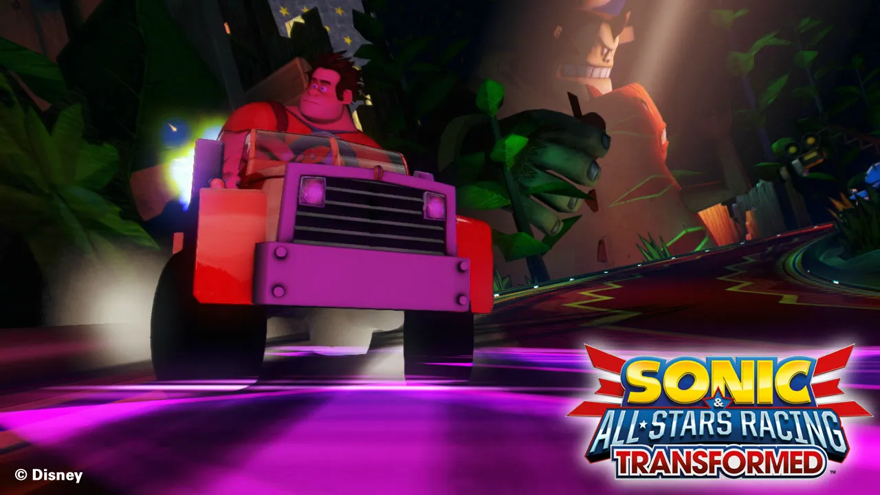Behind The Wheel With Wreck-It Ralph In Sonic's New Racing Game
