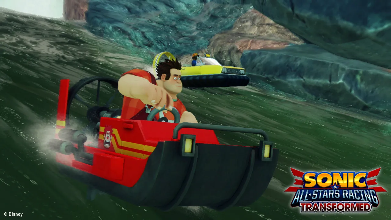 Behind The Wheel With Wreck-It Ralph In Sonic's New Racing Game