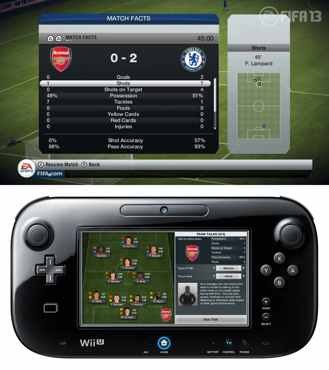 FIFA 13 Showcases The Wii U’s Special Traits