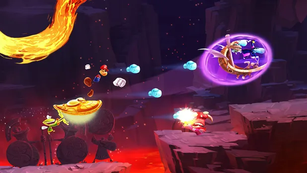 Mario And Luigi Costumes Unlockable In Rayman Legends