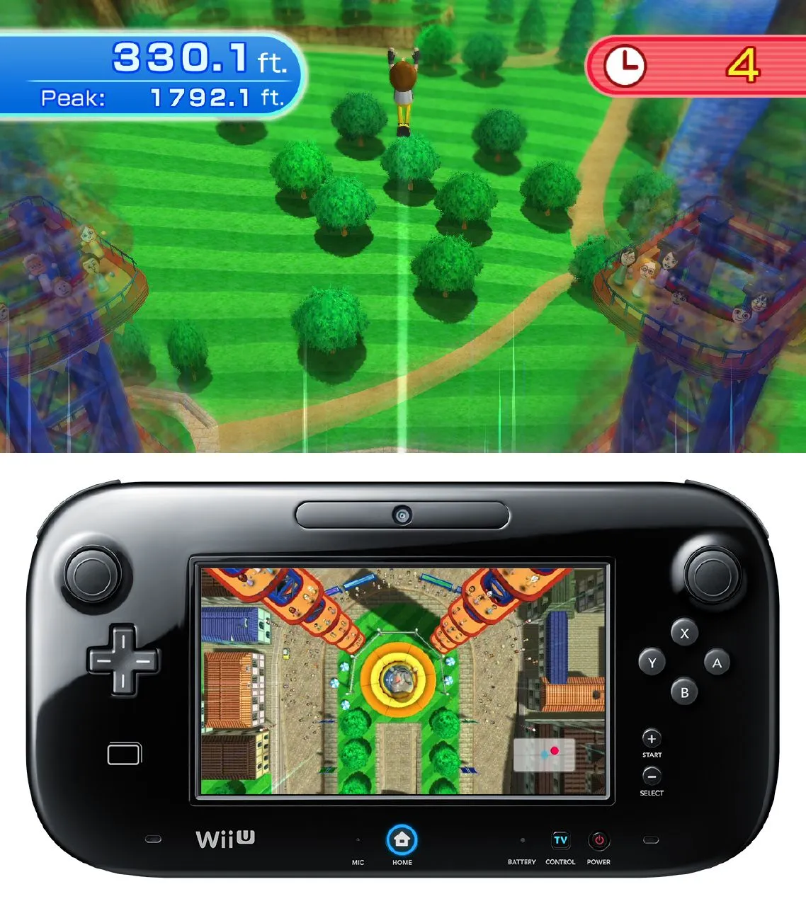 Hands And Feet On Wii Fit U