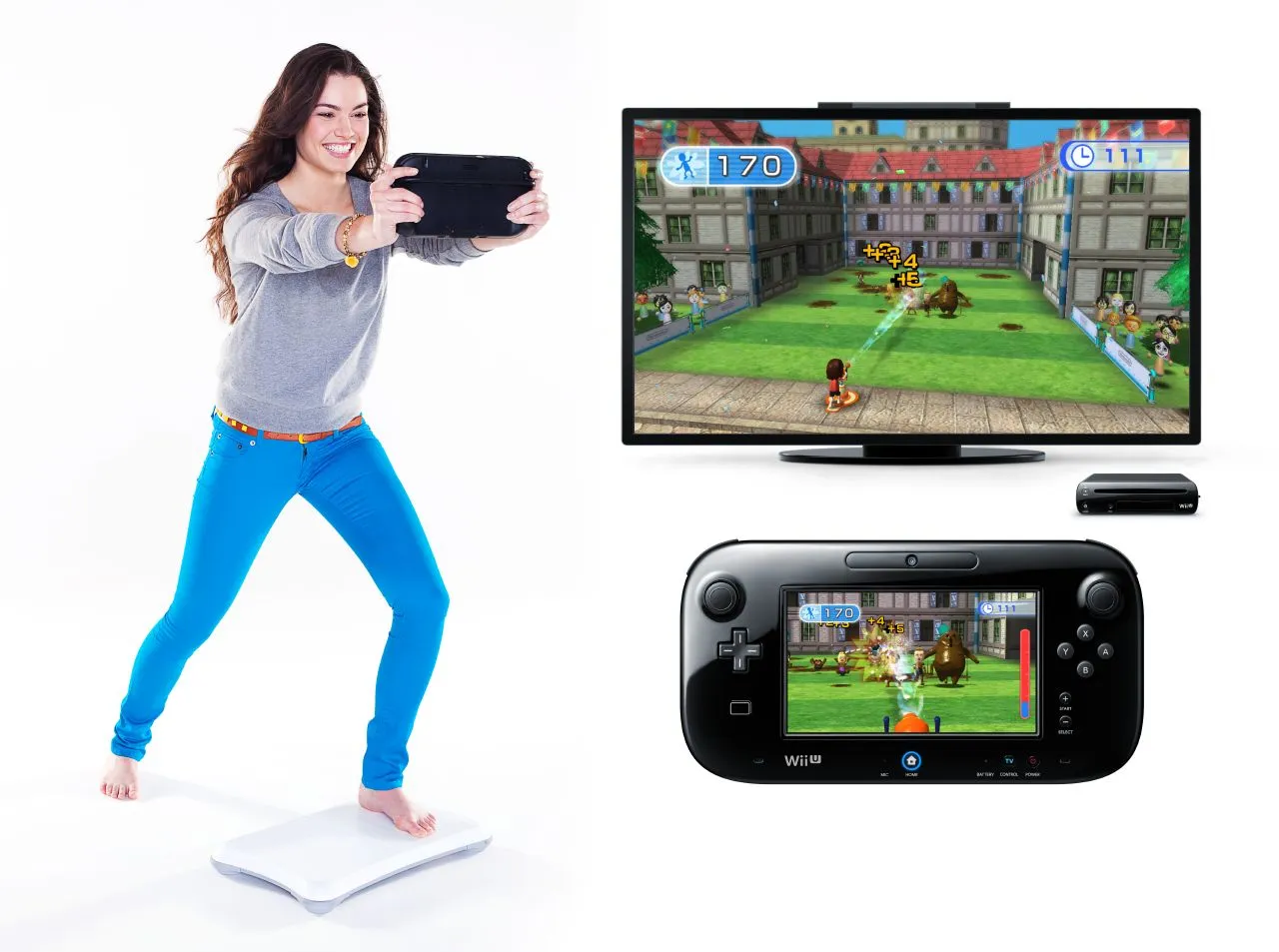 Hands And Feet On Wii Fit U
