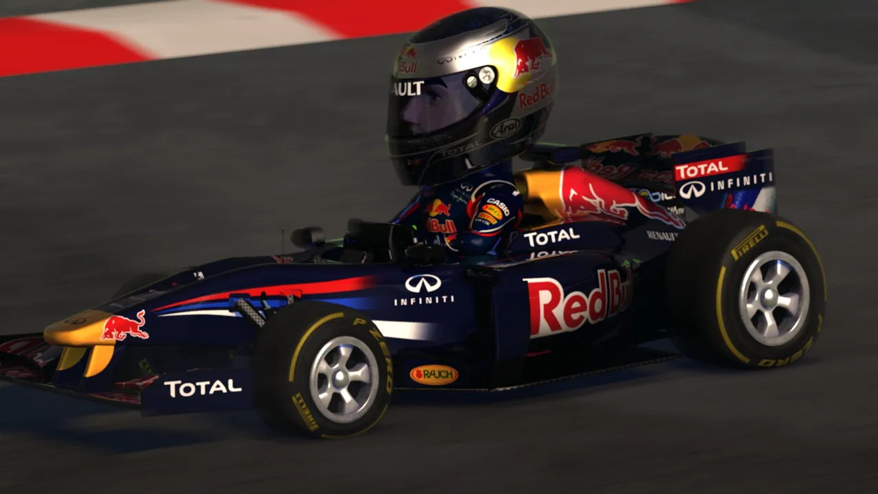 F1 Race Stars Hit The Track
