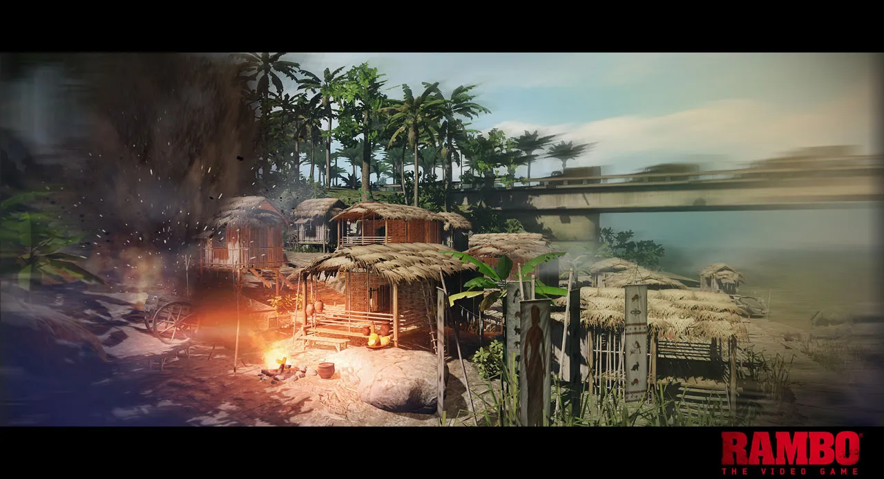 Your First Look At Rambo: The Video Game