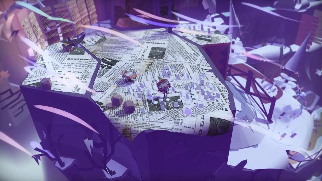 Navigating A World Made Of Paper