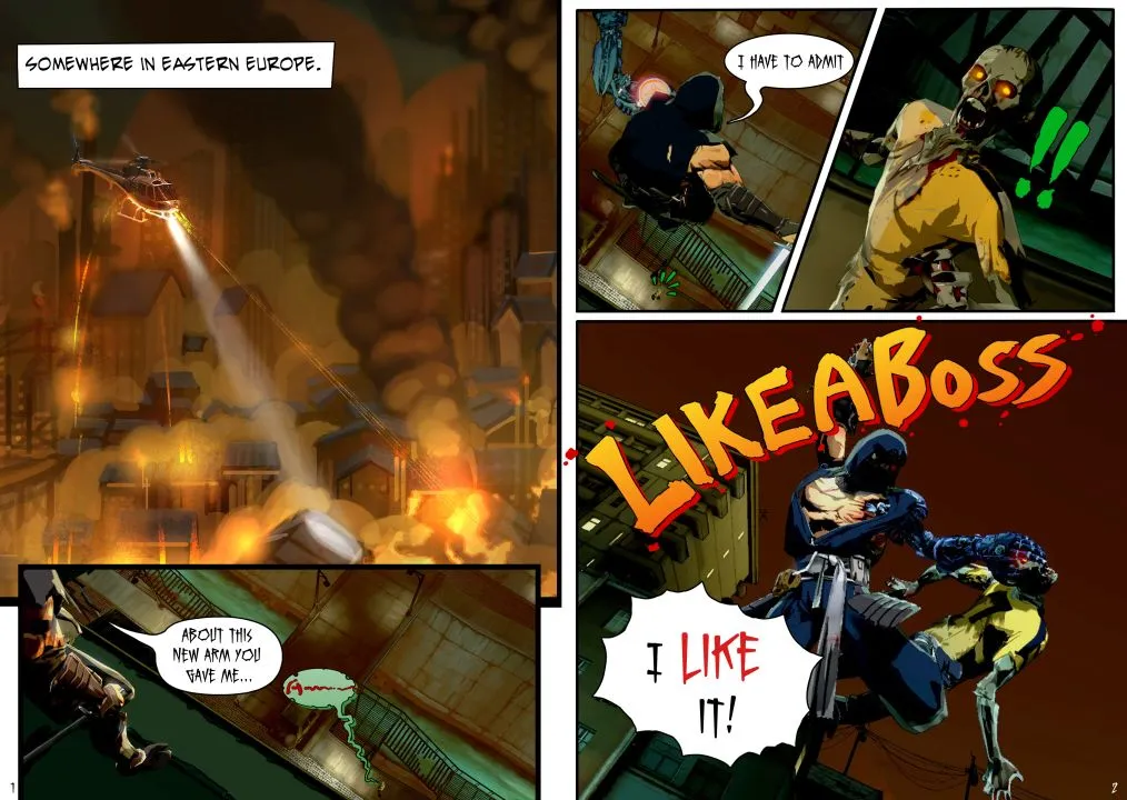 Check Out This Side-Story's Comic-Book Flair