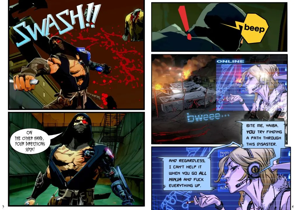 Check Out This Side-Story's Comic-Book Flair