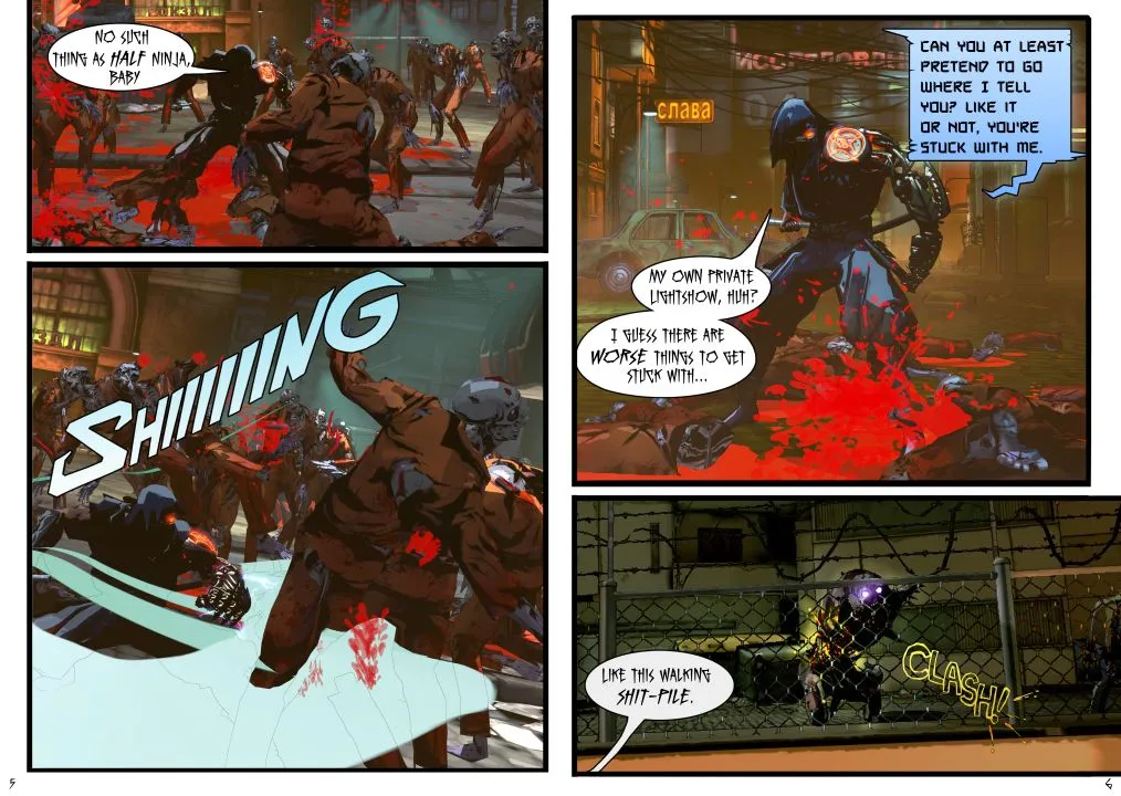Check Out This Side-Story's Comic-Book Flair