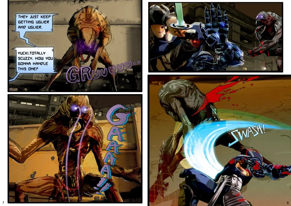 Check Out This Side-Story's Comic-Book Flair