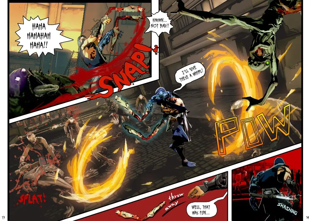 Check Out This Side-Story's Comic-Book Flair