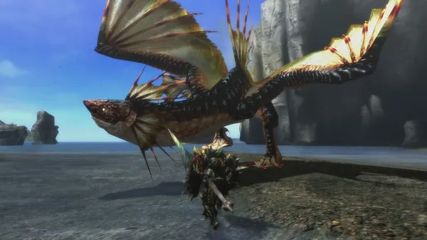 Capcom Introduces Plesioth In The Latest Batch Of Monster Hunter 3 Screens