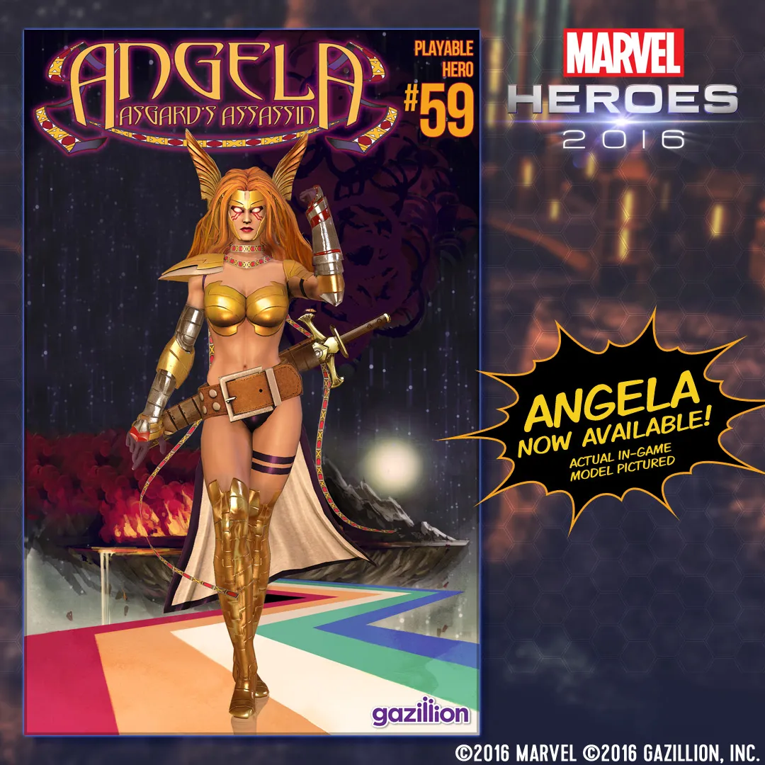 Fan-Requested Character Angela Comes To Marvel Heroes Today