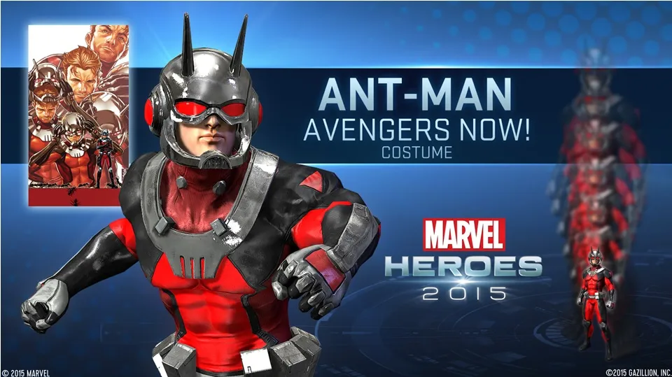 [Exclusive Trailer] Marvel Heroes 2015 Gets A Little Smaller This Week As Ant-Man Arrives