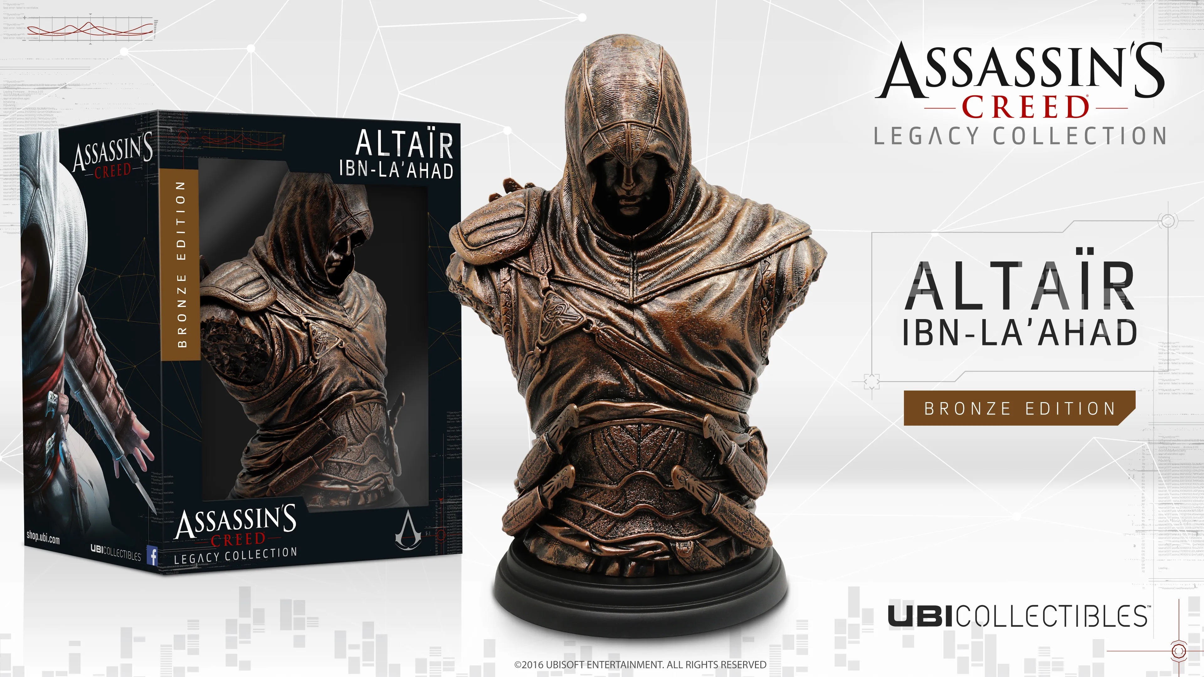 Assassin's Creed Busts Revealed, Available For Pre-Order