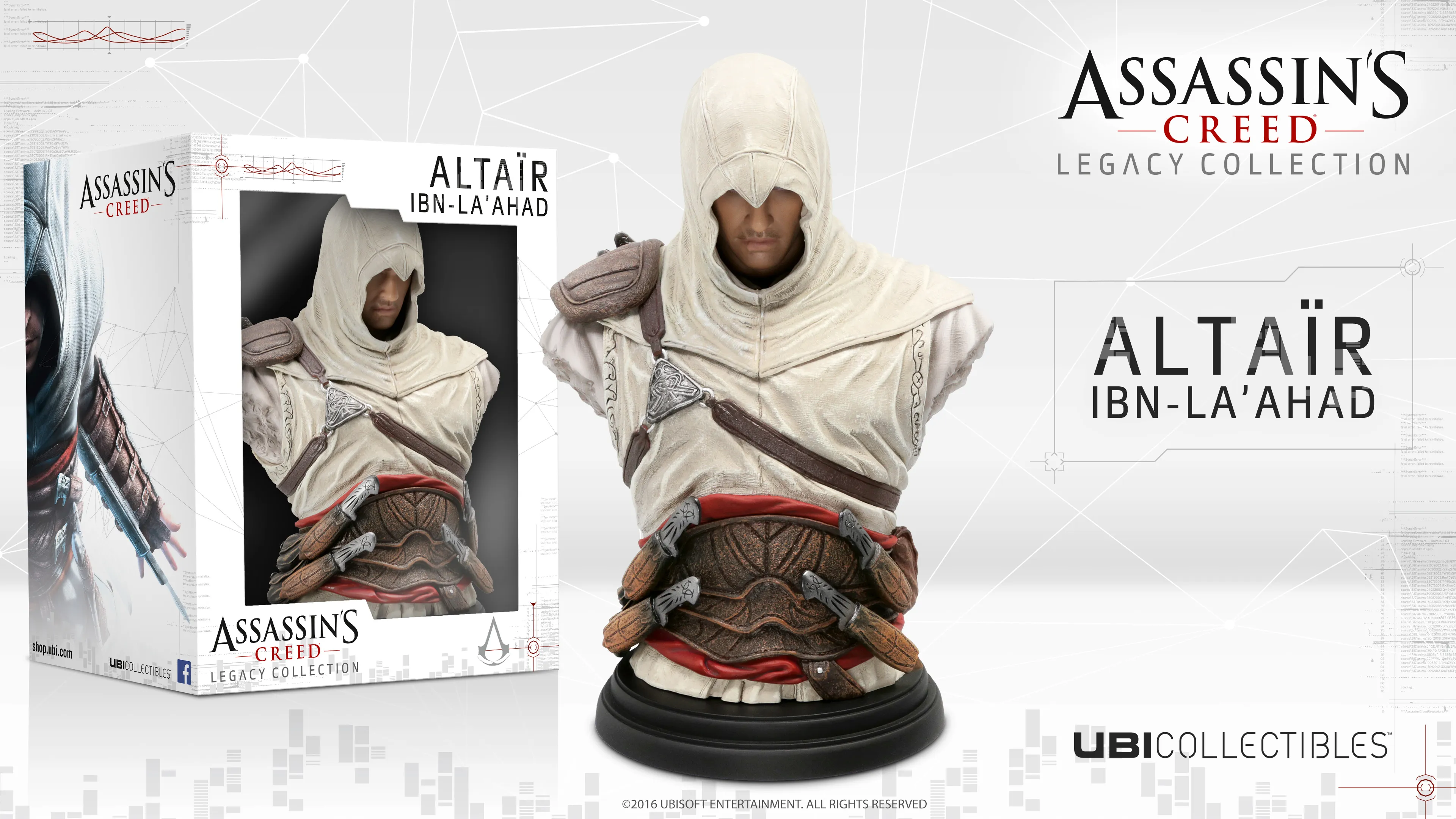 Assassin's Creed Busts Revealed, Available For Pre-Order