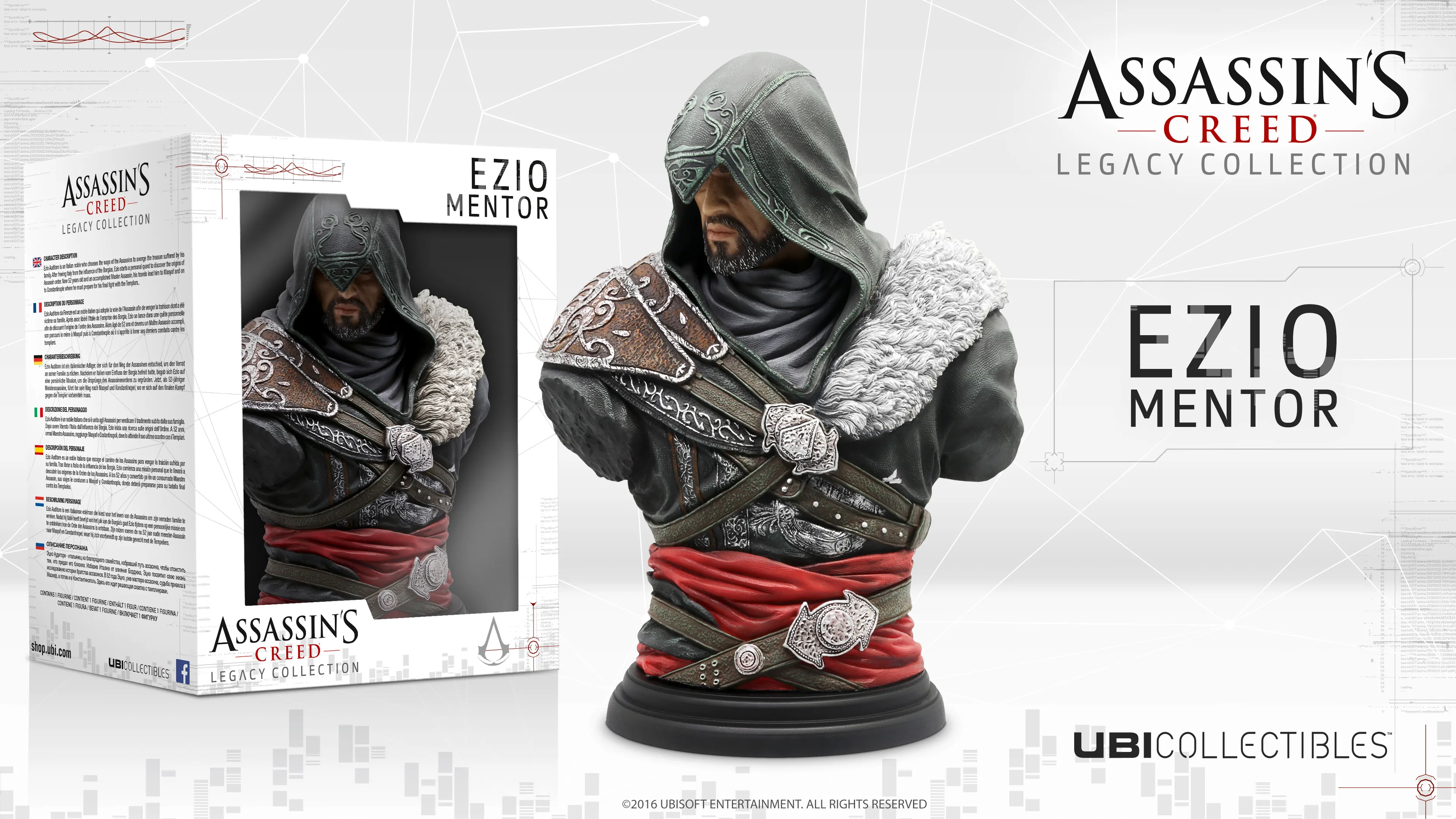 Assassin's Creed Busts Revealed, Available For Pre-Order